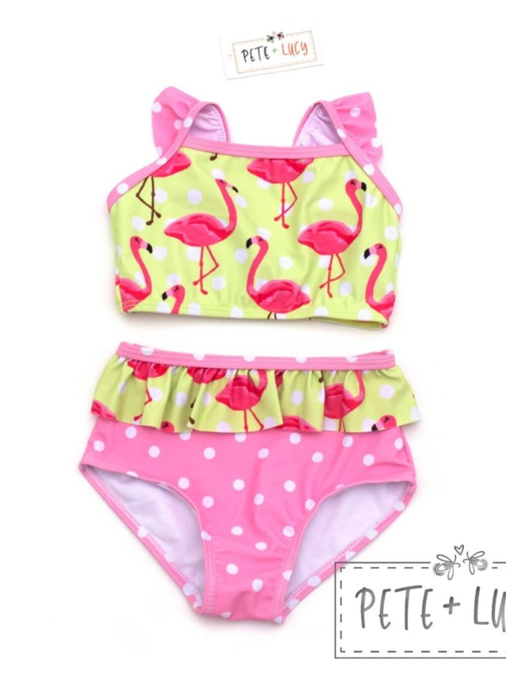 Fancy Flamingo 2 Piece Set - Pete + Lucy